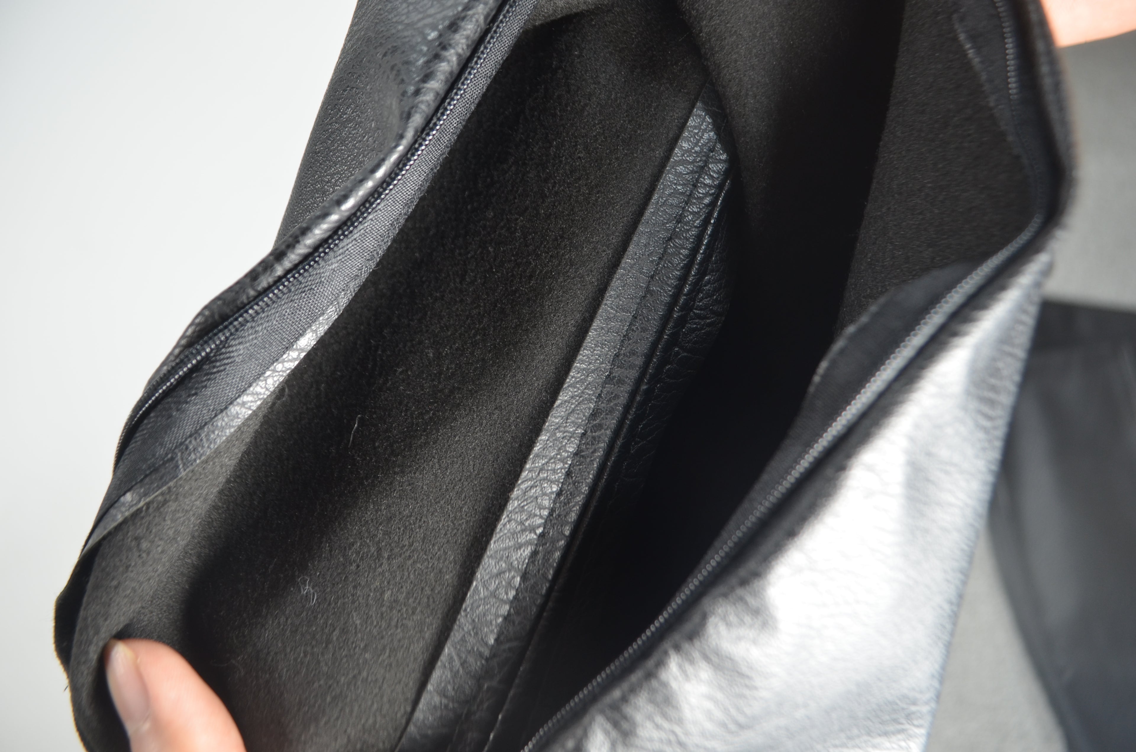 Set of 2 luxury faux leather cushion covers – 50×50 cm – black – water-repellent – fits 45×45 or 50×50 cm cushions
