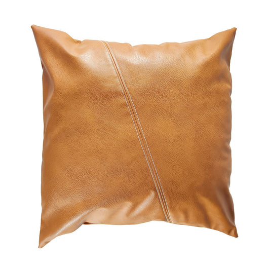 Set of 2 luxurious imitation leather cushion covers – 45.7x45.7 cm – Milan, water-repellent, suitable for cushions 45x45 or 50x50 cm-EU delivery: 1–3 days