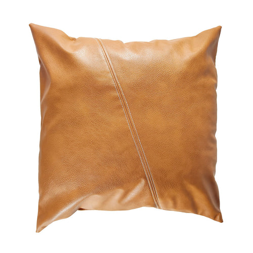 Faux Leather Cushion Cover Set – Milan Diagonal, 45×45cm